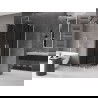 Mexen Velar Duo sliding shower enclosure 80 x 80 cm, graphite, chrome - 871-080-080-42-01