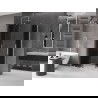 Mexen Velar Duo sliding shower cabin 100 x 90 cm, graphite, chrome - 871-100-090-42-01