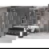 Mexen Velar Duo Sliding Shower Cabin 80 x 80 cm, Frost, White - 871-080-080-32-20