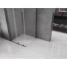 Mexen Velar sliding shower enclosure 120 x 120 cm, frost, gun metal - 871-120-120-31-95