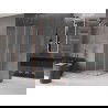 Mexen Velar Duo sliding shower cabin 80 x 80 cm, frost, brushed copper - 871-080-080-32-65