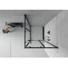 Mexen Rio square shower cabin 70 x 70 cm, transparent, black - 860-070-070-70-00