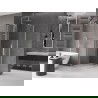 Mexen Velar Duo sliding shower enclosure 100 x 100 cm, transparent, brushed nickel - 871-100-100-02-97