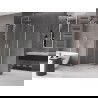 Mexen Velar Duo sliding shower enclosure 100 x 100 cm, transparent, brushed nickel - 871-100-100-02-97