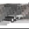 Mexen Velar L Duo sliding shower cabin 100 x 90 cm, frost, chrome - 871-100-090-02-33-01