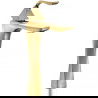 Mexen Estrella R02 bathtub set, Gold - 72313R02-50