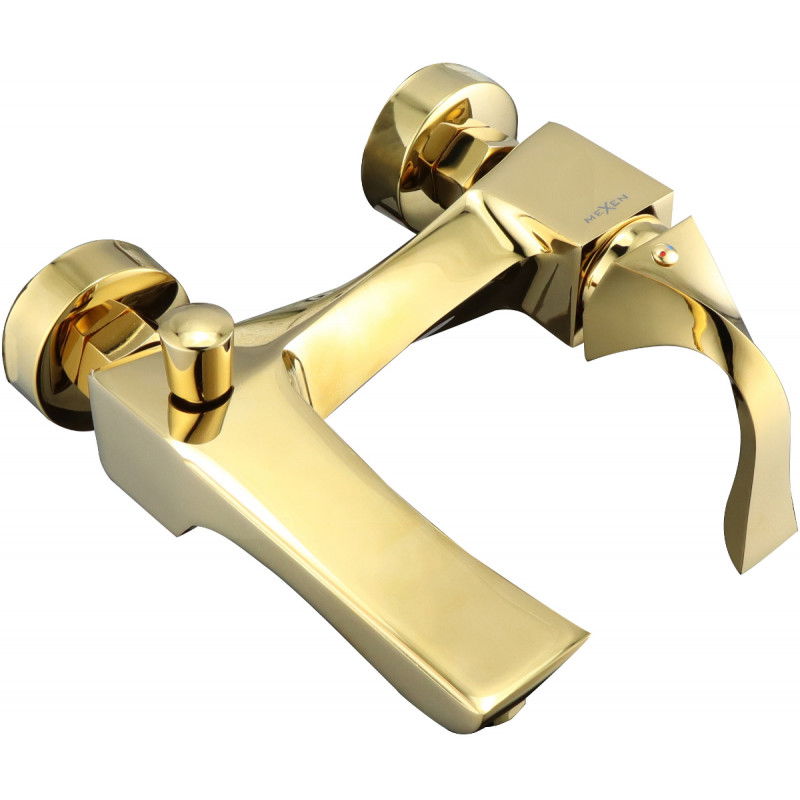 Mexen Estrella R02 bath set, gold - 72313R02-50