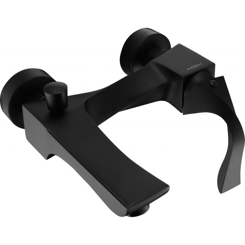 Mexen Estrella R02 bath set, black - 72313R02-70