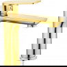 Mexen Alfa washbasin mixer tap, Gold - 745700-50