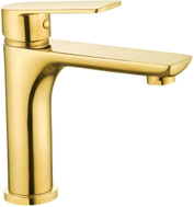 Mexen Alfa washbasin faucet, gold - 745700-50