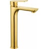 Mexen Alfa high washbasin tap, gold - 745710-50