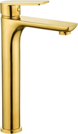 Mexen Alfa tall washbasin faucet, gold - 745710-50