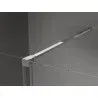 Mexen Velar Walk-in Sliding Shower Wall 80 x 200 cm, Graphite 8 mm, Chrome - 871-080-000-43-01