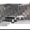 Mexen Velar Walk-in Shower Panel Sliding 70 x 200 cm, Frosted 8 mm, White - 871-070-000-33-20