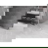 Mexen Velar Walk-in Shower Screen 140 x 200 cm, Frosted 8 mm, White - 871-140-000-33-20