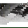 Mexen Velar Walk-in Shower Wall 140 x 200 cm, Graphite 8 mm, Gold - 871-140-000-43-50