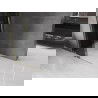 Mexen Velar Expandable Walk-in Shower Screen 120 x 200 cm, Graphite 8 mm, Brushed Gold - 871-120-000-43-55