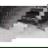 Mexen Velar adjustable Walk-in shower wall 85 x 200 cm, graphite 8 mm, rose gold - 871-085-000-43-60