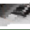 Mexen Velar Walk-in Shower Panel 85 x 200 cm, Graphite 8 mm, Brushed Copper - 871-085-000-43-65