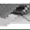 Mexen Velar Walk-in Shower Screen 140 x 200 cm, Frosted 8 mm, Black - 871-140-000-33-70