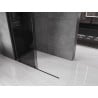 Mexen Velar sliding shower screen Walk-in 140 x 200 cm, graphite 8 mm, black - 871-140-000-43-70