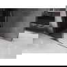 Mexen Velar walk-in shower wall sliding 150 x 200 cm, graphite 8 mm, brushed gun gray - 871-150-000-43-66