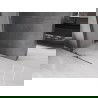 Mexen Velar Walk-in Shower Screen 85 x 200 cm, Frosted 8 mm, Gun Metal - 871-085-000-33-95