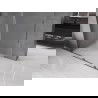 Mexen Velar Walk-in Shower Screen 140 x 200 cm, Frosted 8 mm, Gun Metal - 871-140-000-33-95
