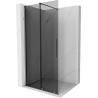 Mexen Velar sliding shower wall Walk-in 70 x 200 cm, graphite 8 mm, gun metal - 871-070-000-43-95