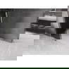 Mexen Velar Walk-in Shower Wall Sliding 85 x 200 cm, Graphite 8 mm, Brushed Nickel - 871-085-000-43-97