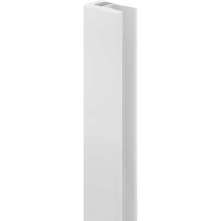 Mexen wall strip for shower wall, white - 800-00-20