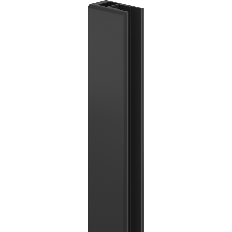 Mexen wall strip for shower wall, black - 800-00-70