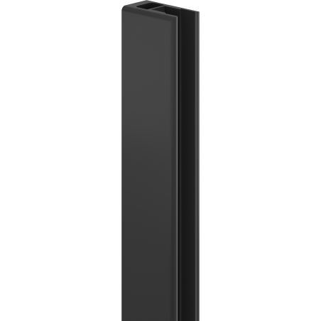 Mexen wall strip for shower wall, black - 800-00-70