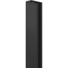 Mexen wall strip for shower wall, black - 800-00-70