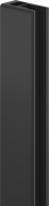 Mexen wall strip for shower wall, black - 800-00-70