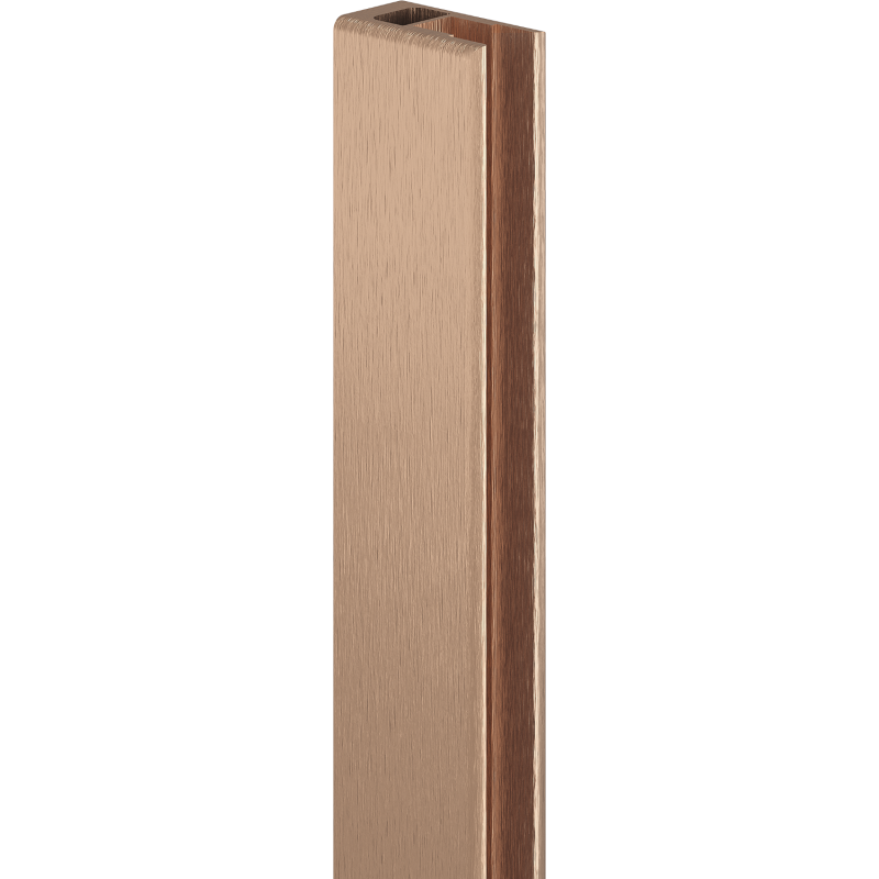 Mexen Wall Strip for Shower Wall, Brushed Copper - 800-00-65