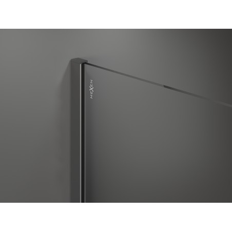 Mexen wall strip for shower wall, gun metal - 800-00-95