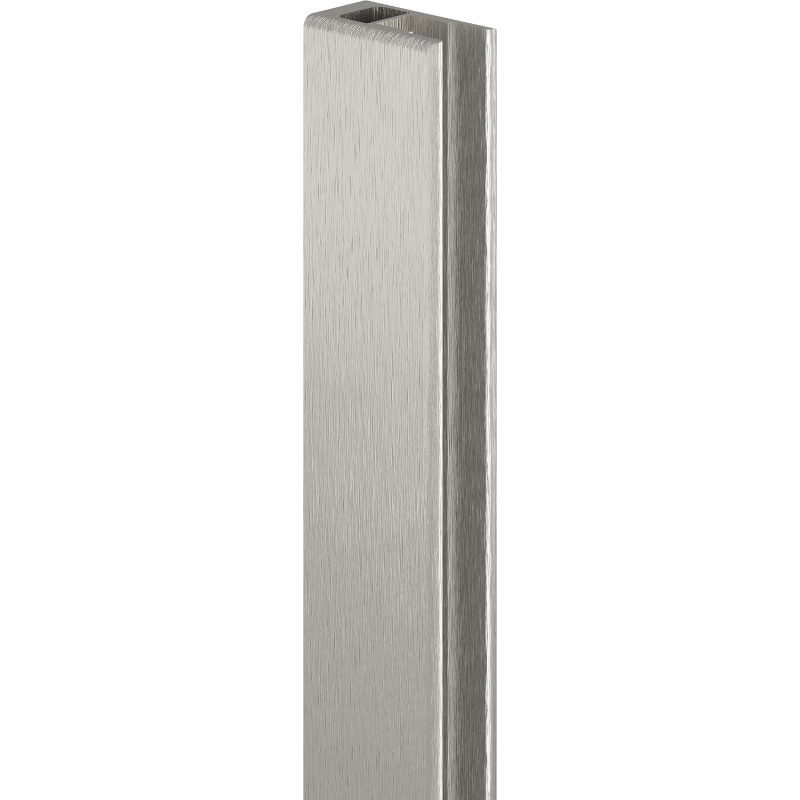 Mexen wall strip for shower wall, brushed nickel - 800-00-97