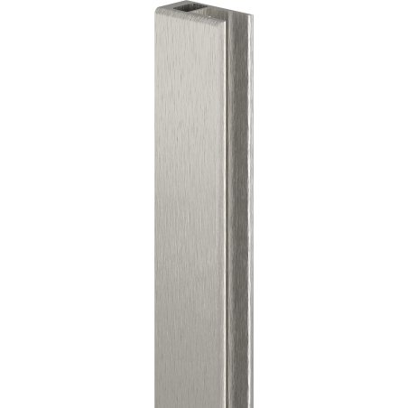 Mexen wall strip for shower wall, brushed nickel - 800-00-97