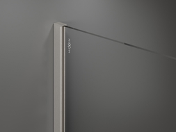 Mexen wall strip for shower wall, brushed nickel - 800-00-97