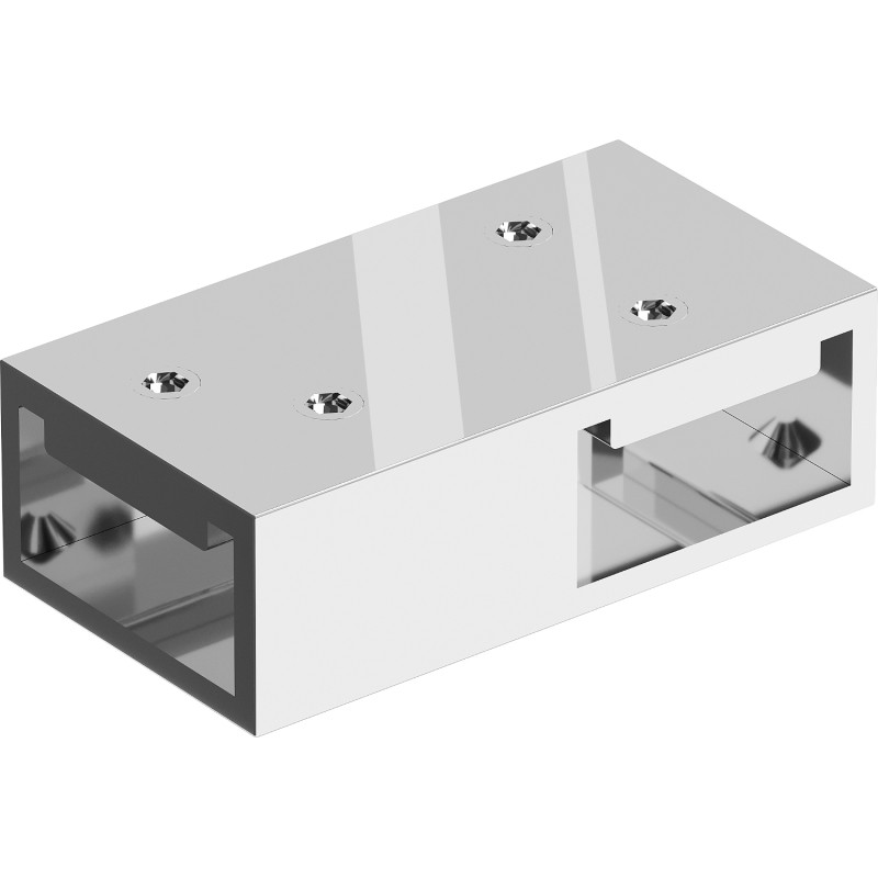 Mexen Uni-T T connector for wall brackets, chrome - 800-09-01