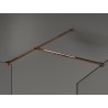 Mexen Uni-T T connector for wall brackets, rose gold - 800-09-60