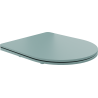 Mexen slim soft-close seat, duroplast, light green matte - 39740048