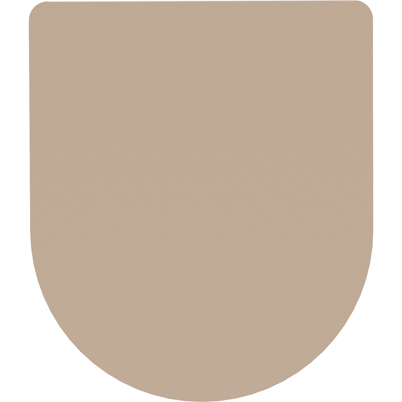 Mexen slim soft-closing toilet seat, duroplast, cappuccino matte - 39740064