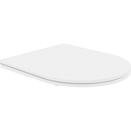 Mexen slim soft-close seat, duroplast, white matte - 39740001