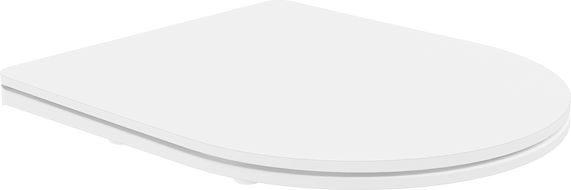 Mexen slim slow-closing toilet seat, duroplast, matte white - 39740001