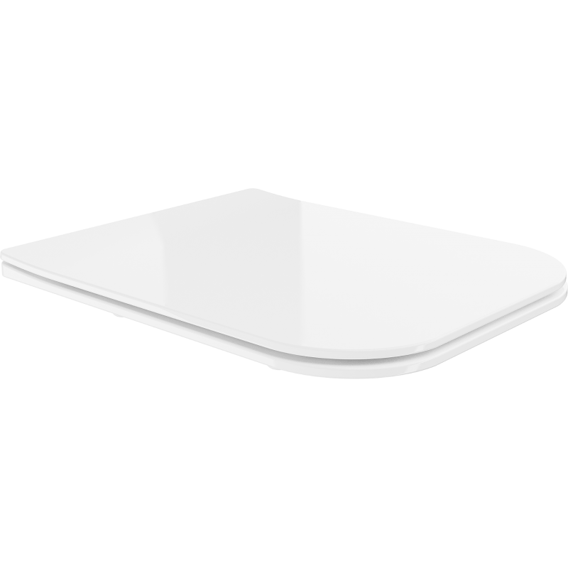 Mexen Madox Slow-Close Slim Seat, Duroplast, White Gloss - 39154000