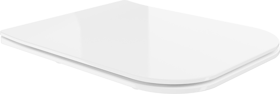 Mexen Madox slow-closing seat slim, duroplast, white gloss - 39154000