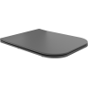 Mexen Madox slow-closing slim seat, duroplast, dark gray matte - 39154061