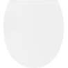Mexen Egg slow-closing slim seat, duroplast, glossy white - 39243000